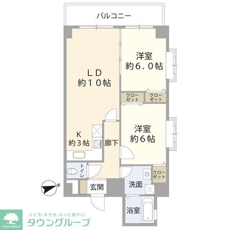SPRING COURTの物件間取画像